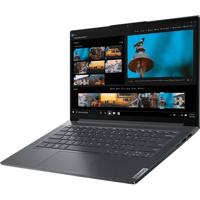 Lenovo Yoga Slim 7 14" | Grau | Gut | QWERTZ (Schweiz) - gelabelt | Ryzen 5 | 8 GB RAM | 128 GB SSD