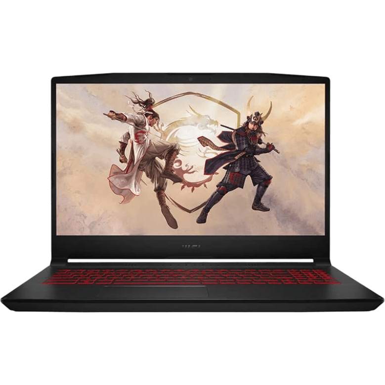 MSI Katana GF66 15.6" | Schwarz | Gut | QWERTY (Skandinavien) | Core i7 | 16 GB RAM | 1000 GB