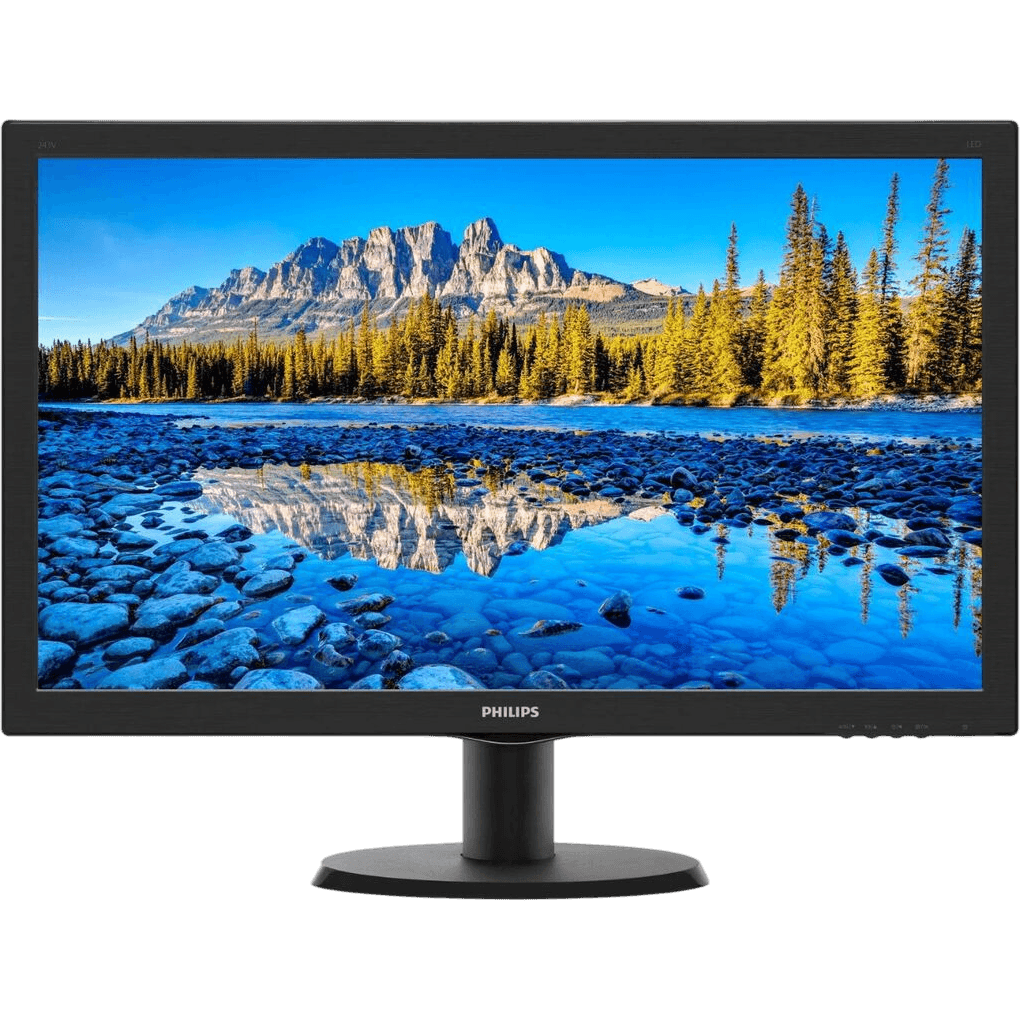 Philips 243V5L 23.6" FHD | Schwarz | Sehr gut