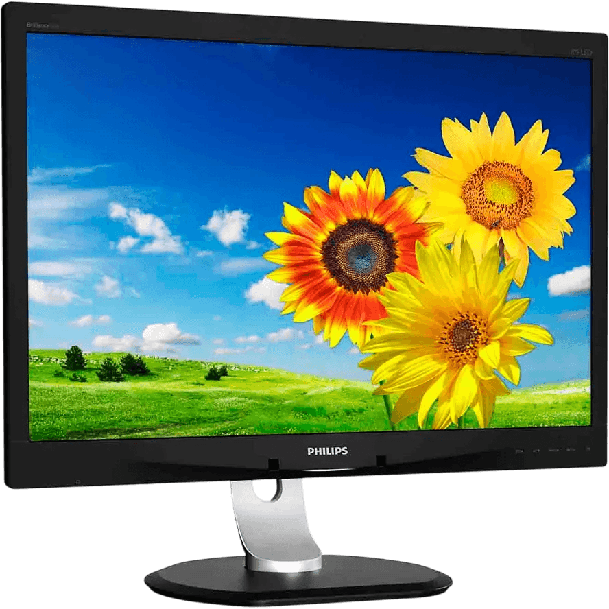 Philips Brilliance 240P4Q 24" WUXGA | Schwarz | Sehr gut