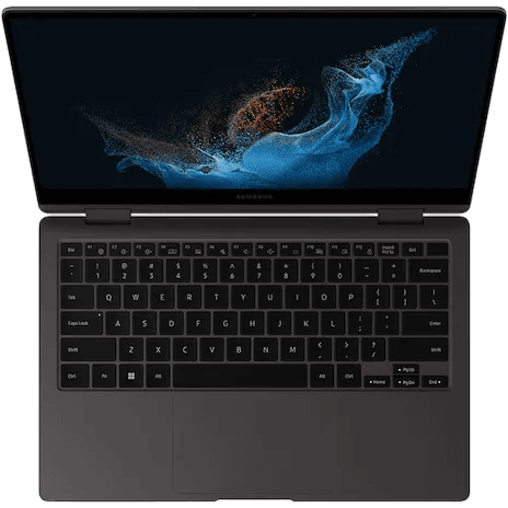 Samsung Galaxy Book 2 360 NP730 Touch 13.3" | Schwarz | Gut | QWERTY (Vereinigte Staaten) | Core i7 | 16 GB RAM | 512 GB