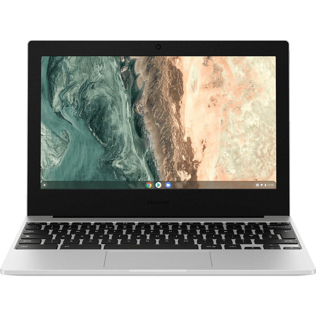 Samsung Galaxy Chromebook Go 11.6" | Silber | Gut | QWERTY (Vereinigte Staaten) | Celeron | 4 GB RAM | 64 GB