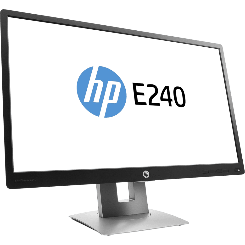 HP Monitor EliteDisplay E240 23.8" FHD | Schwarz | Gut
