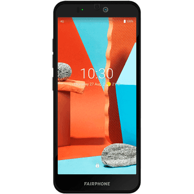 Fairphone 3 | Schwarz | Sehr gut | Dual SIM | 64 GB