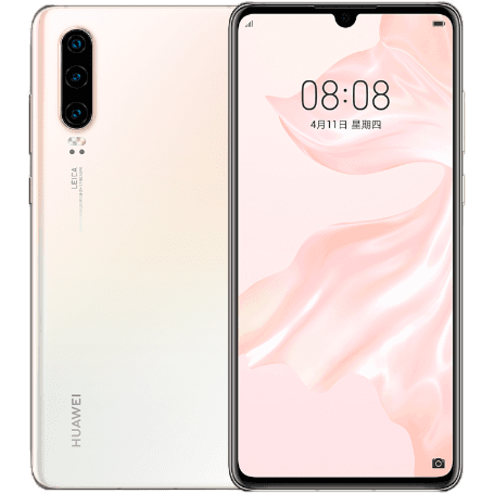 Huawei P30 | Weiss | Gut | Single SIM | 128 GB