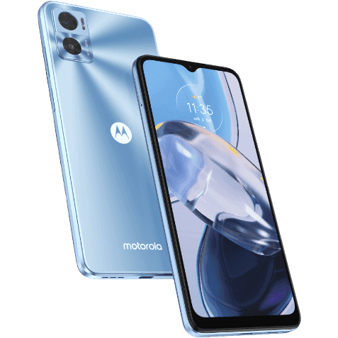 Motorola Moto E22 | Blau | Sehr gut | Dual SIM | 64 GB