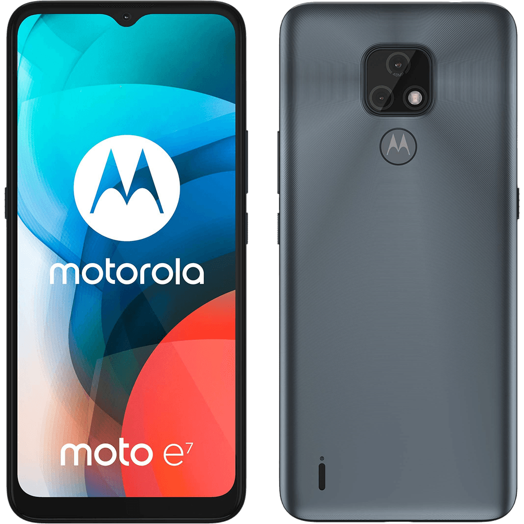 Motorola Moto E7 | Grau | Sehr gut | Dual SIM | 32 GB