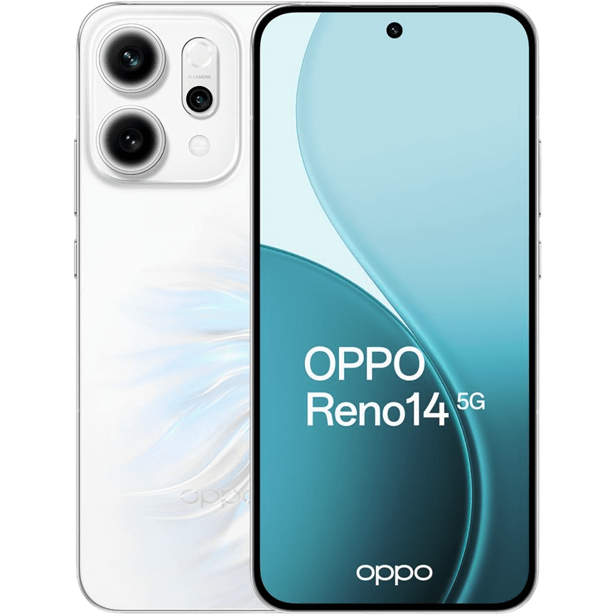 Oppo Reno 14 | Weiss | Wie neu | Dual SIM | 512 GB
