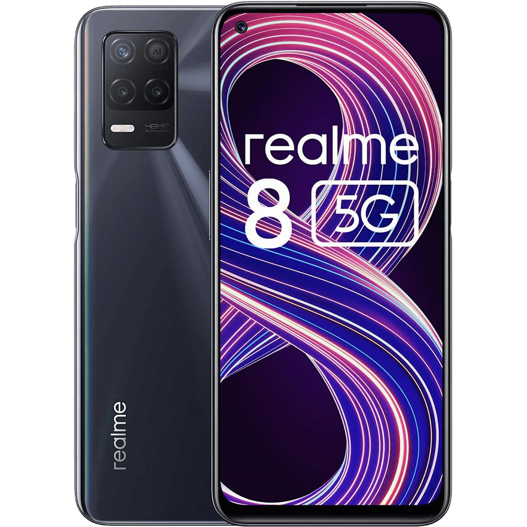 Realme 8 5G | Schwarz | Sehr gut | Dual SIM | 64 GB