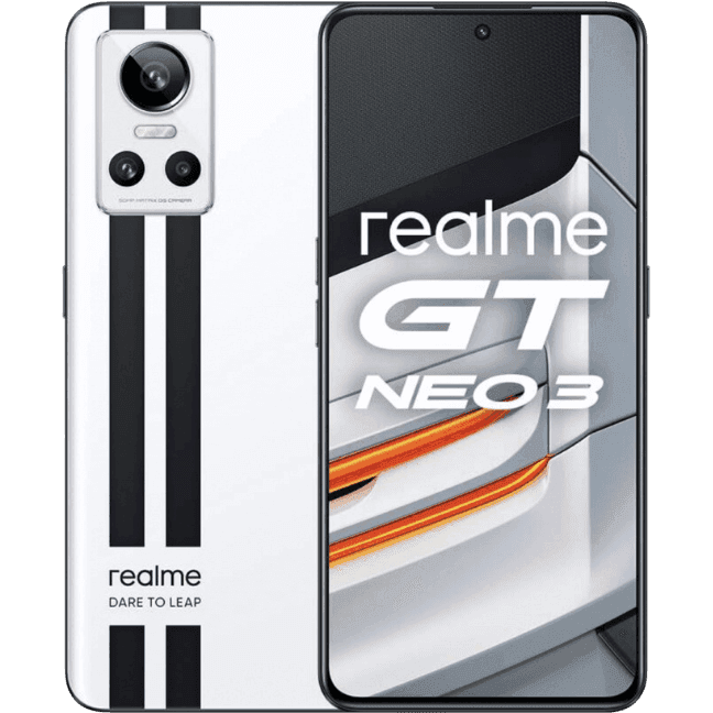 Realme GT Neo 3 5G | Weiss | Wie neu | Dual SIM | 256 GB