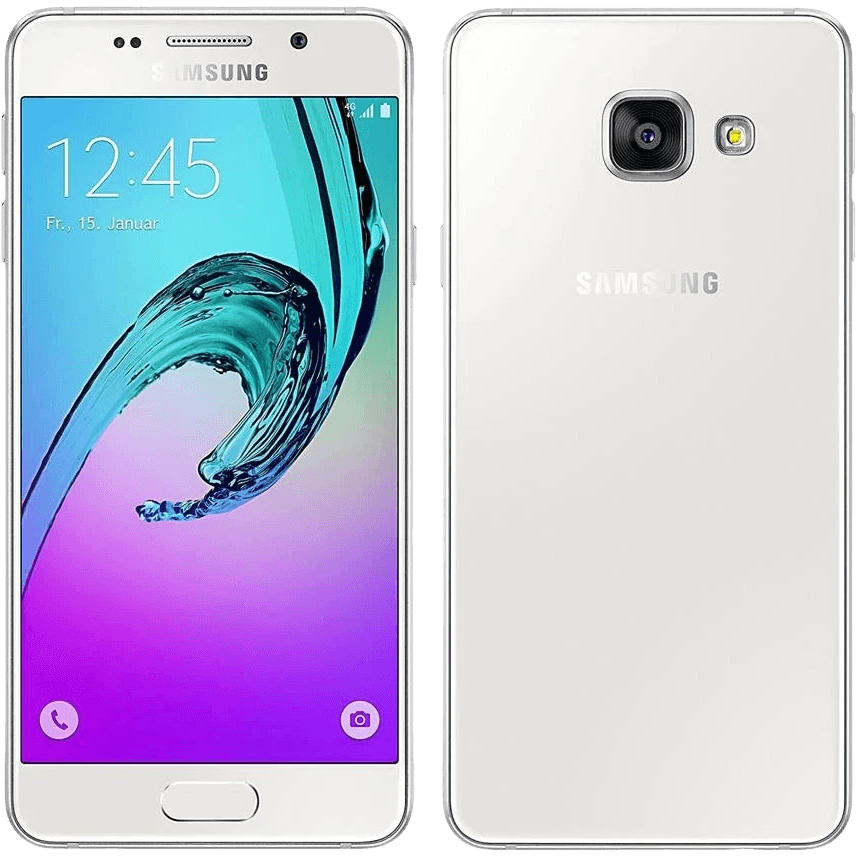 Samsung Galaxy A3 (2016) | Weiss | Gut | Dual SIM | 16 GB