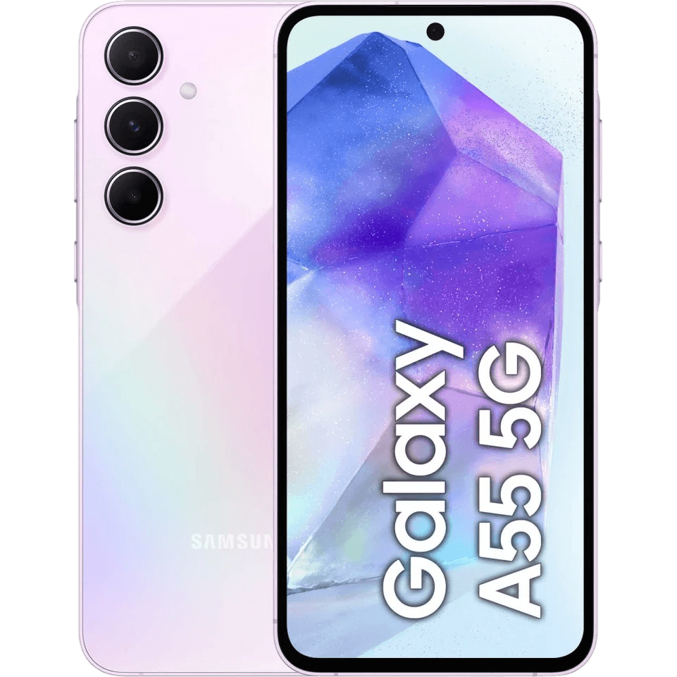 Samsung Galaxy A55 5G | Lila | Wie neu | Dual SIM | 256 GB