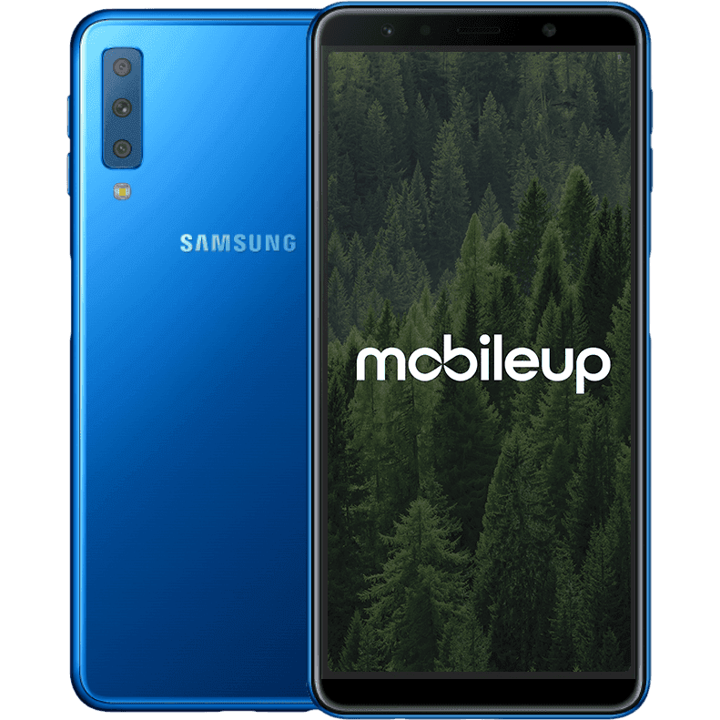 Samsung Galaxy A7 (2018) | Blau | Wie neu | Single SIM | 64 GB