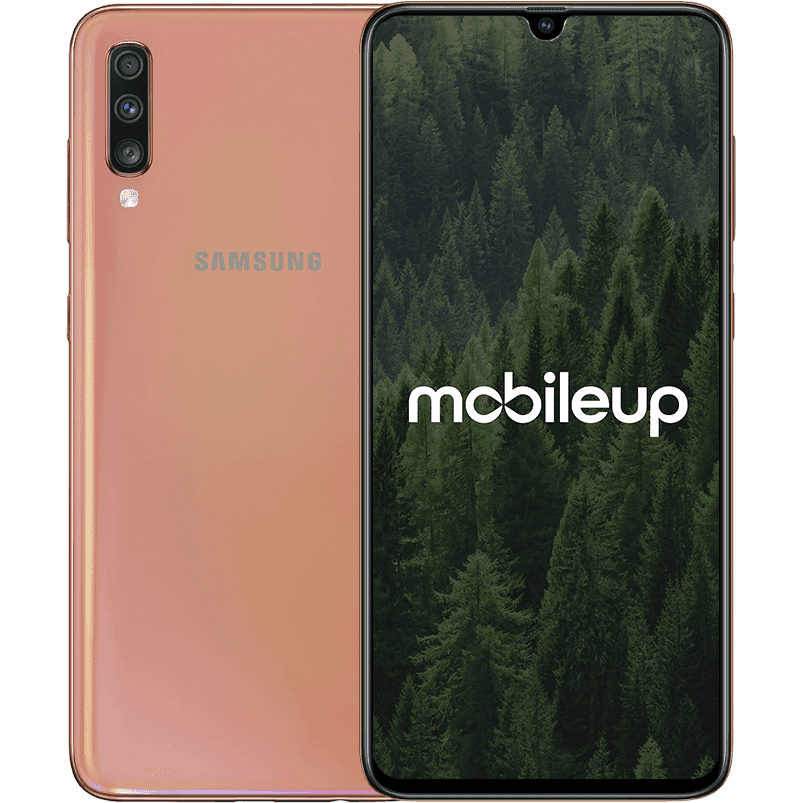 Samsung Galaxy A70 | Orange | Wie neu | Single SIM | 128 GB