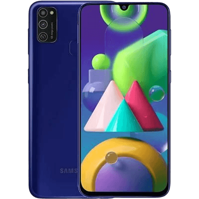 Samsung Galaxy M21 | Blau | Gut | Dual SIM | 64 GB