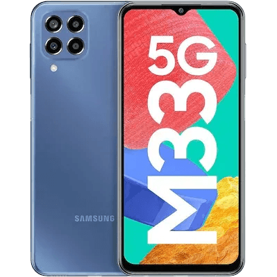 Samsung Galaxy M33 5G | Blau | Gut | Dual SIM | 128 GB