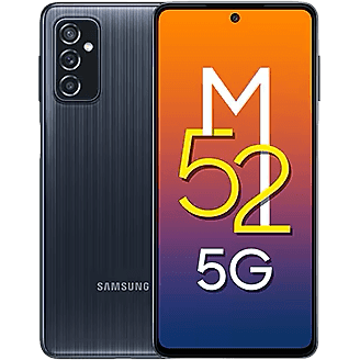 Samsung Galaxy M52 5G M | Schwarz | Gut | Dual SIM | 128 GB