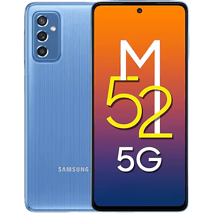 Samsung Galaxy M52 5G M | Blau | Sehr gut | Dual SIM | 128 GB