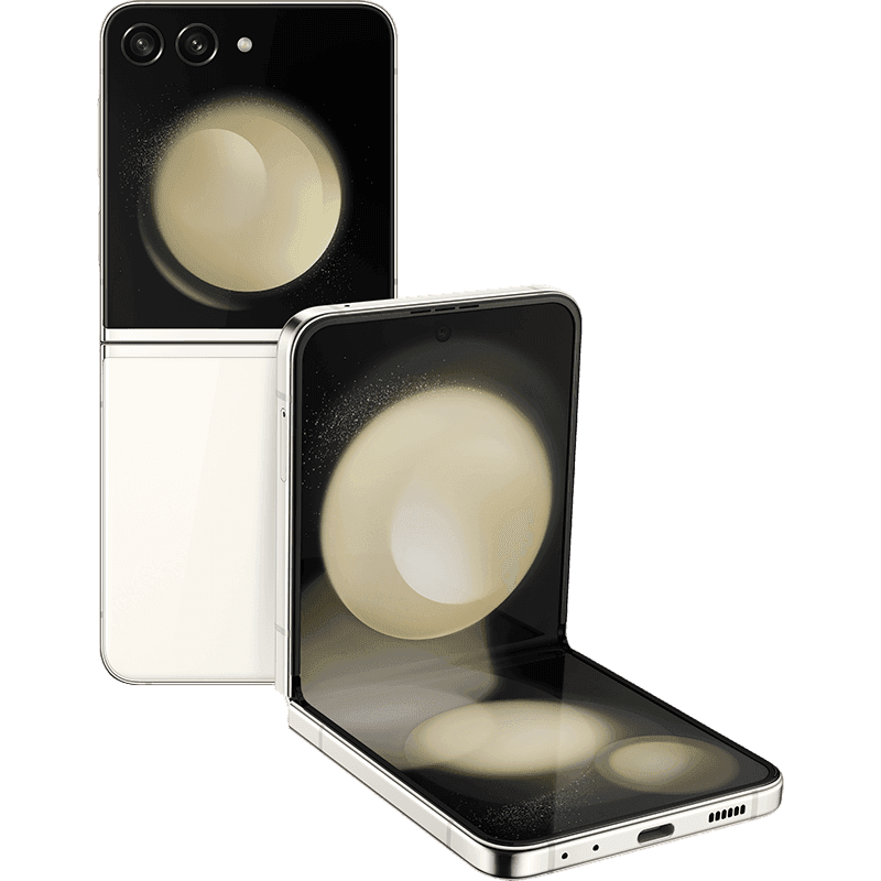 Samsung Galaxy Z Flip 5 5G | Weiss | Sehr gut | Dual SIM | 256 GB
