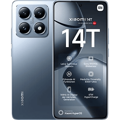 Xiaomi 14T | Blau | Sehr gut | Dual SIM | 256 GB