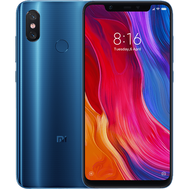 Xiaomi Mi 8 | Blau | Sehr gut | Dual SIM | 64 GB