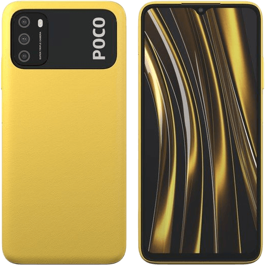 Xiaomi Poco M3 | Gelb | Wie neu | Dual SIM | 64 GB