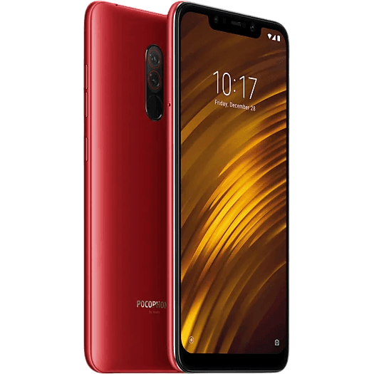 Xiaomi Pocophone F1 | Rot | Gut | Dual SIM | 128 GB