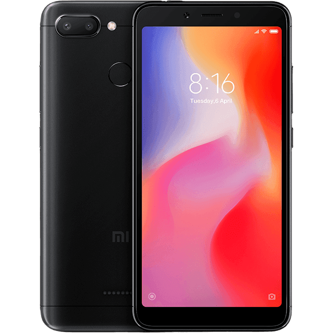 Xiaomi Redmi 6 | Schwarz | Wie neu | Dual SIM | 64 GB