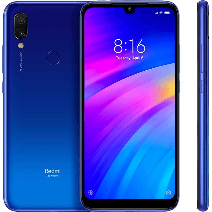 Xiaomi Redmi 7 | Blau | Wie neu | Dual SIM | 16 GB