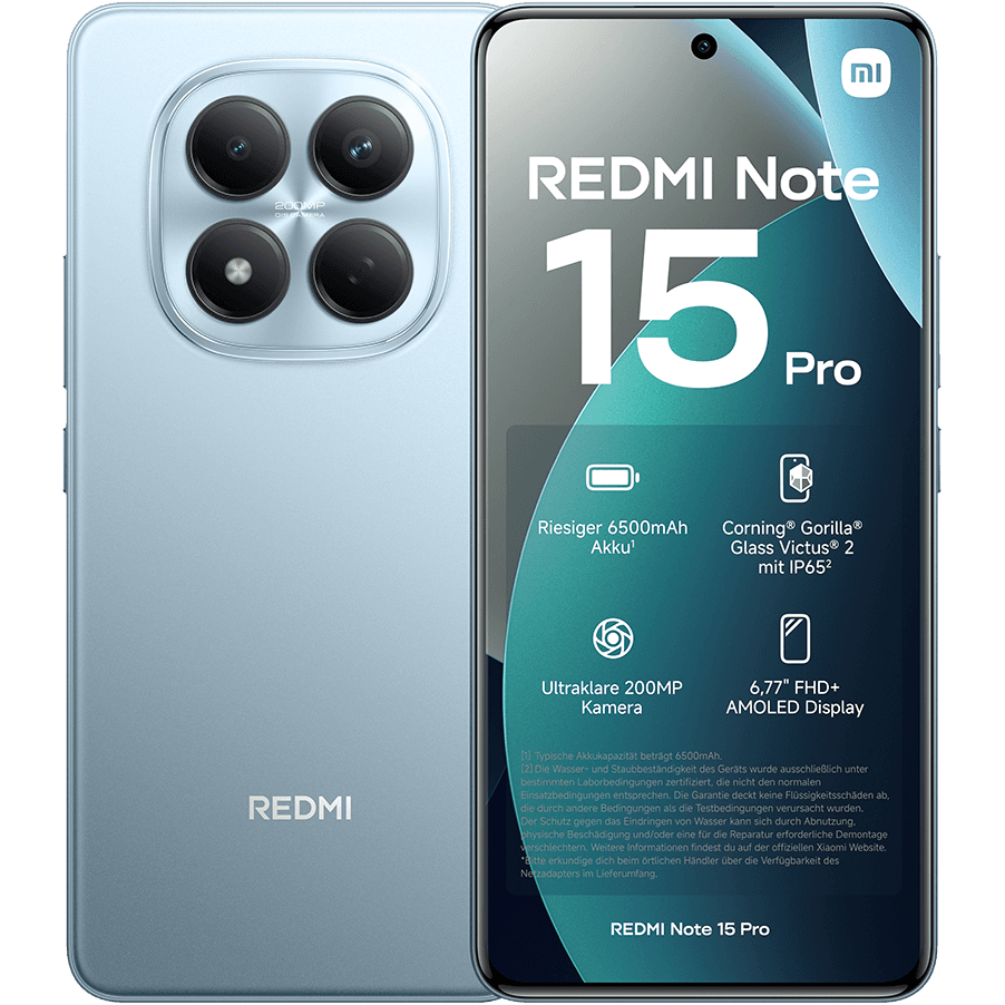 Xiaomi Redmi Note 15 Pro | Blau | Gut | Dual SIM | 256 GB