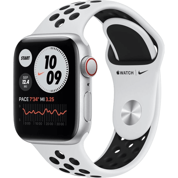 Apple Watch Nike SE (2020) | 44 mm | Silber | Wie neu | Aluminium | GPS