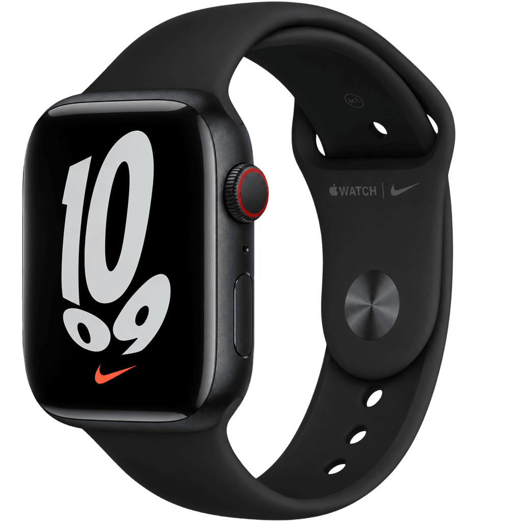 Apple Watch Nike Series 7 (2021) | 41 mm | Schwarz | Sehr gut | Aluminium | GPS