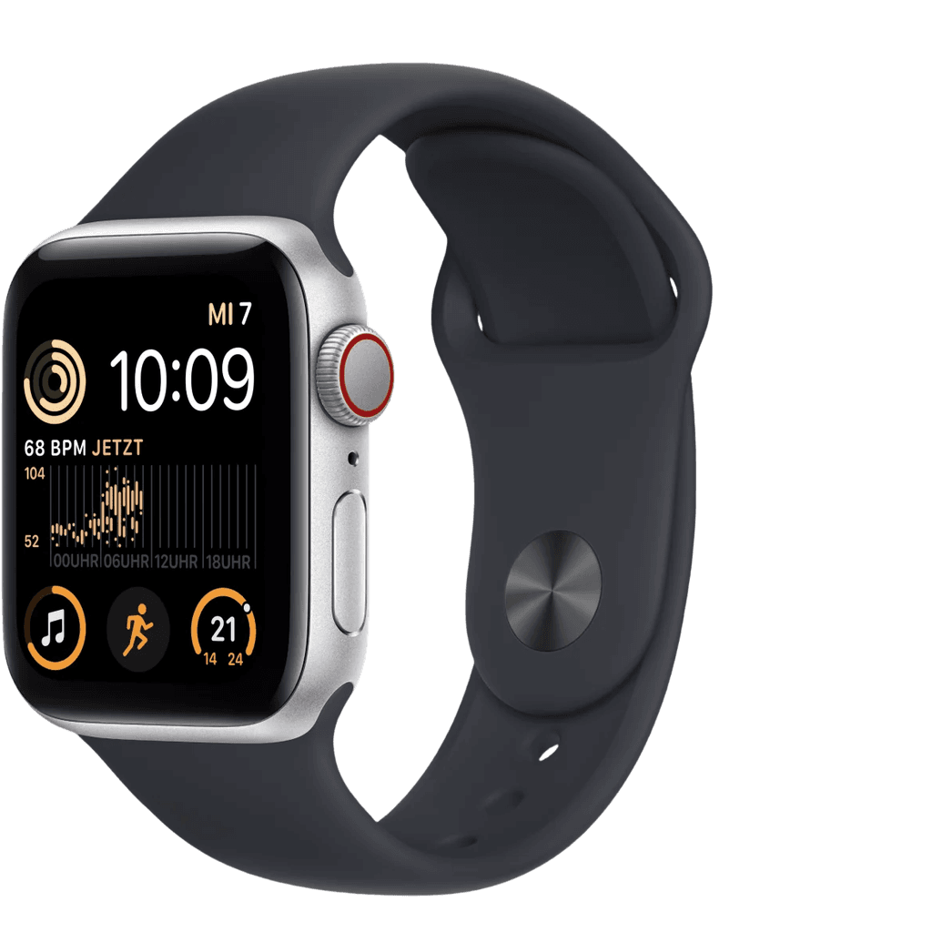 Apple Watch SE (2022) | 40 mm | Silber | Wie neu | Aluminium | GPS + Cellular