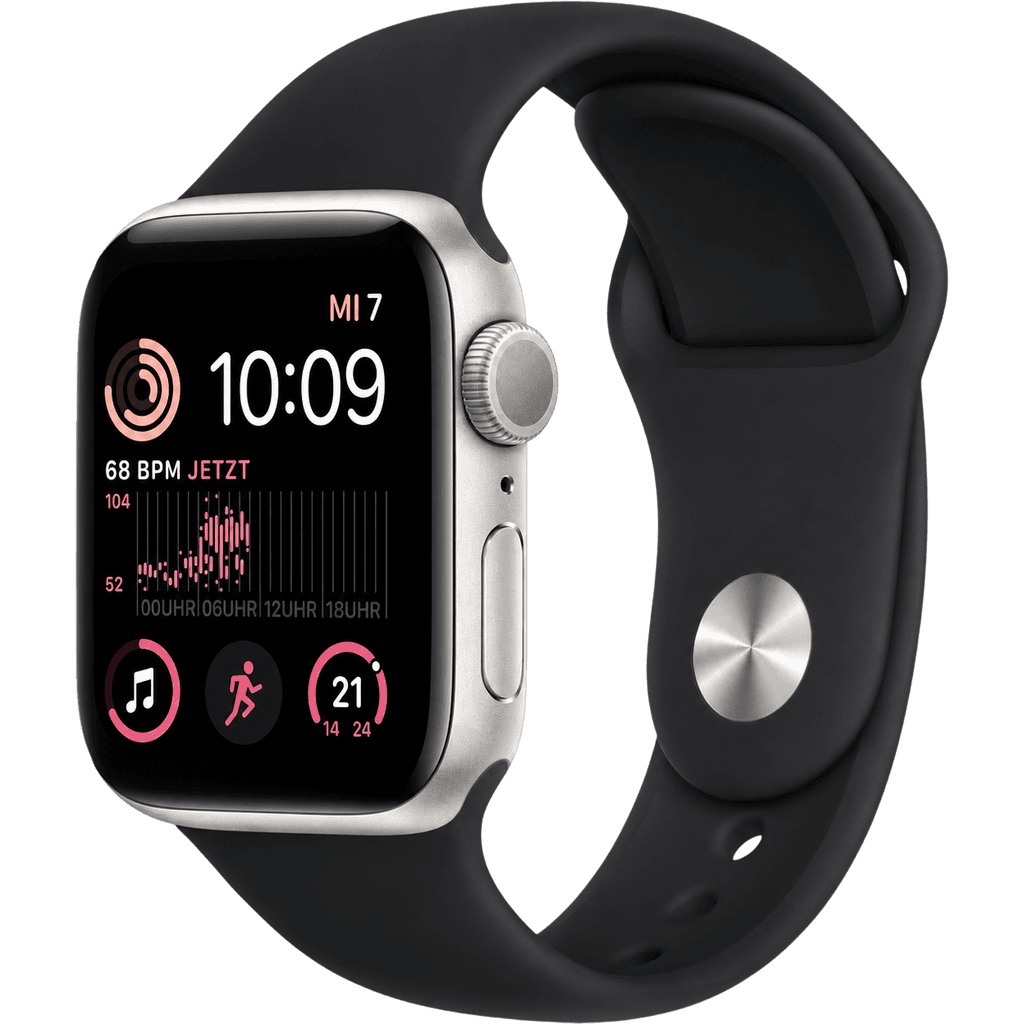 Apple Watch SE (2022) | 44 mm | Weiss | Wie neu | Aluminium | GPS + Cellular