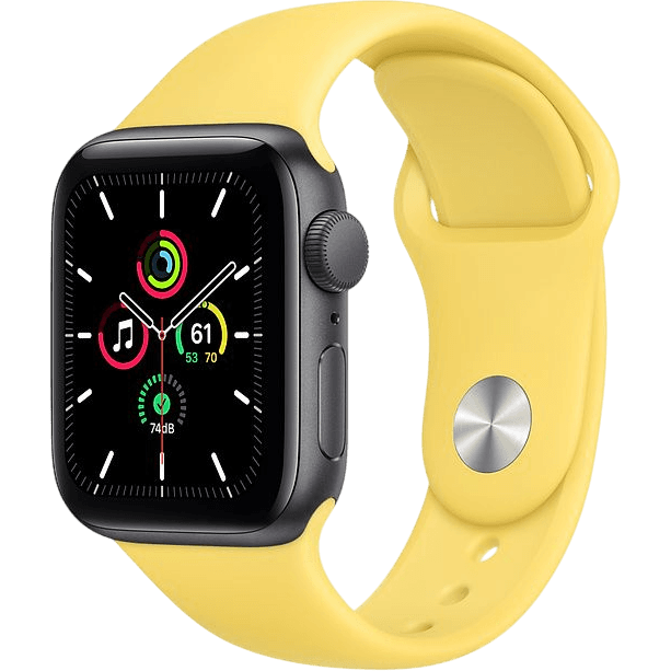 Apple Watch SE (2020) | 40 mm | Grau | Gut | Aluminium | GPS + Cellular