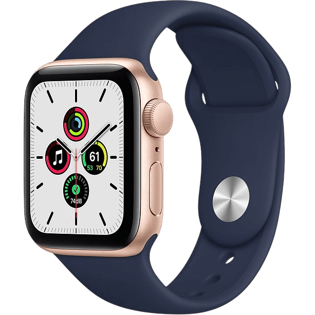 Apple Watch SE (2020) | 44 mm | Gold | Sehr gut | Aluminium | GPS + Cellular
