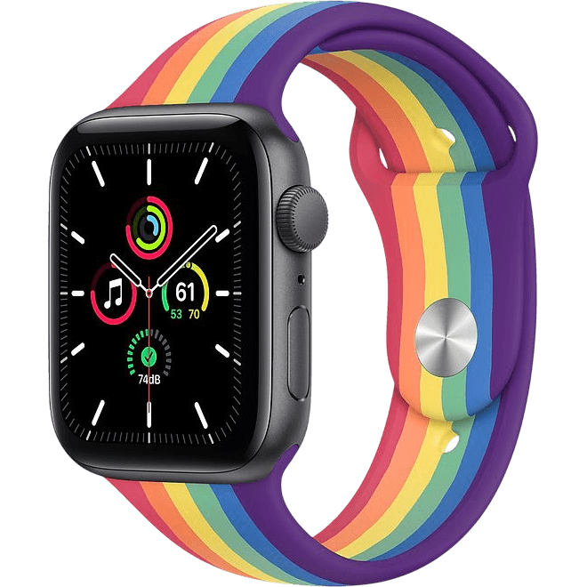 Apple Watch SE (2020) | 44 mm | Grau | Wie neu | Aluminium | GPS + Cellular