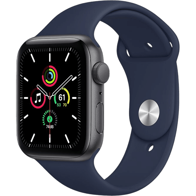 Apple Watch SE (2020) | 44 mm | Grau | Wie neu | Aluminium | GPS + Cellular
