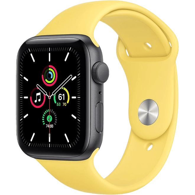 Apple Watch SE (2020) | 44 mm | Grau | Wie neu | Aluminium | GPS + Cellular