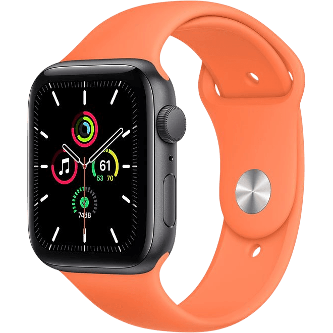 Apple Watch SE (2020) | 44 mm | Grau | Wie neu | Aluminium | GPS + Cellular