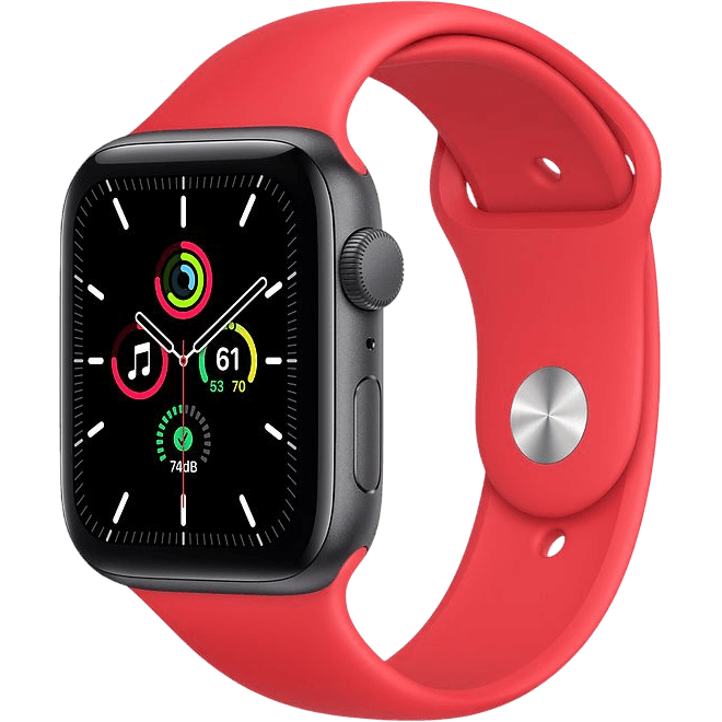 Apple Watch SE (2020) | 44 mm | Grau | Wie neu | Aluminium | GPS + Cellular