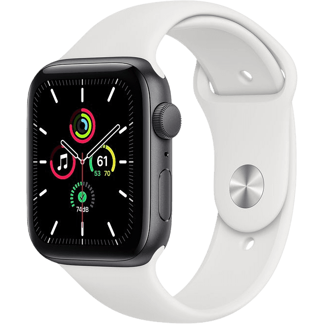 Apple Watch SE (2020) | 44 mm | Grau | Wie neu | Aluminium | GPS + Cellular