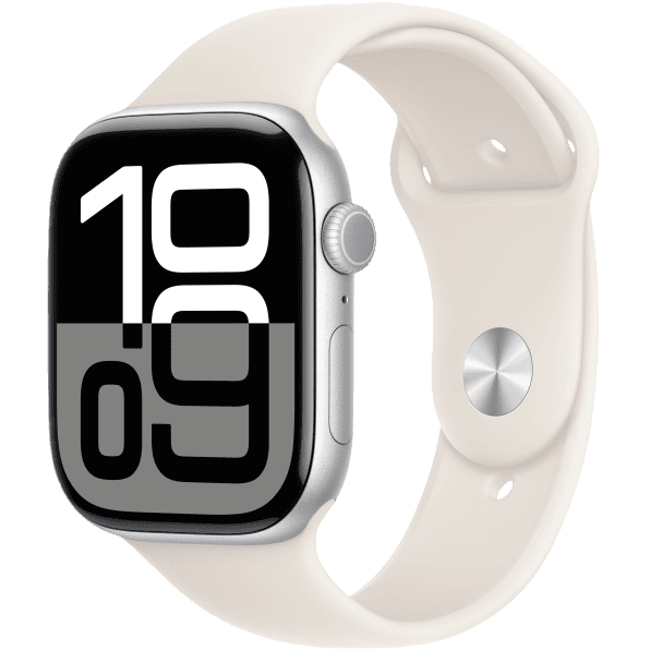 Apple Watch Series 10 (2024) | 42 mm | Silber | Gut | Aluminium | GPS