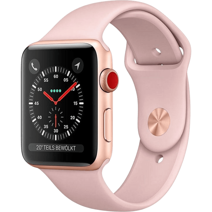 Apple Watch Series 3 (2017) | 42 mm | Gold | Wie neu | Aluminium | GPS
