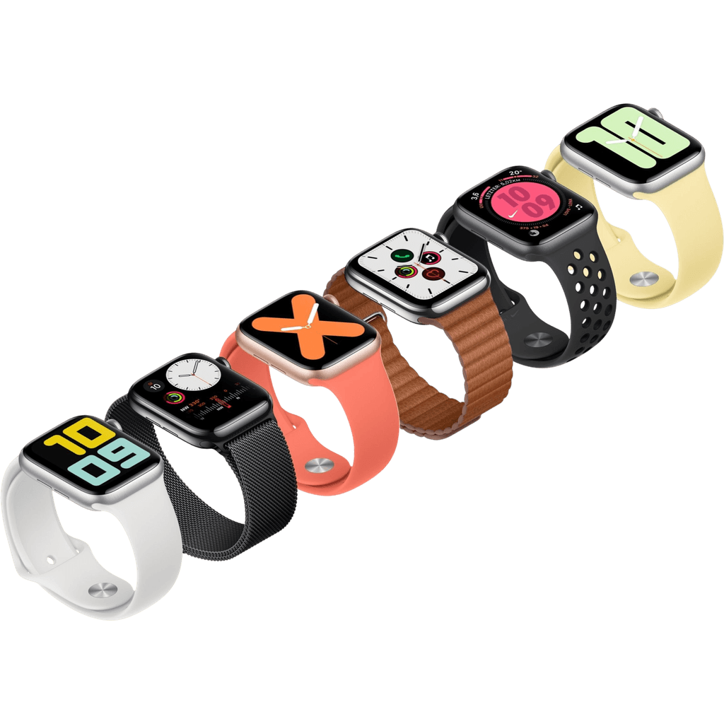 Apple Watch Series 5 (2019) | 44 mm | Silber | Sehr gut | Edelstahl | GPS + Cellular