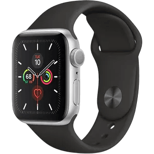Apple Watch Series 5 (2019) | 44 mm | Silber | Wie neu | Aluminium | GPS