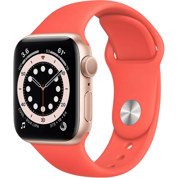 Apple Watch Series 6 (2020) | 40 mm | Gold | Gut | Aluminium | GPS + Cellular