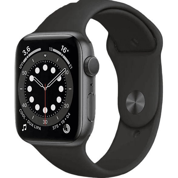 Apple Watch Series 6 (2020) | 44 mm | Grau | Wie neu | Aluminium | GPS