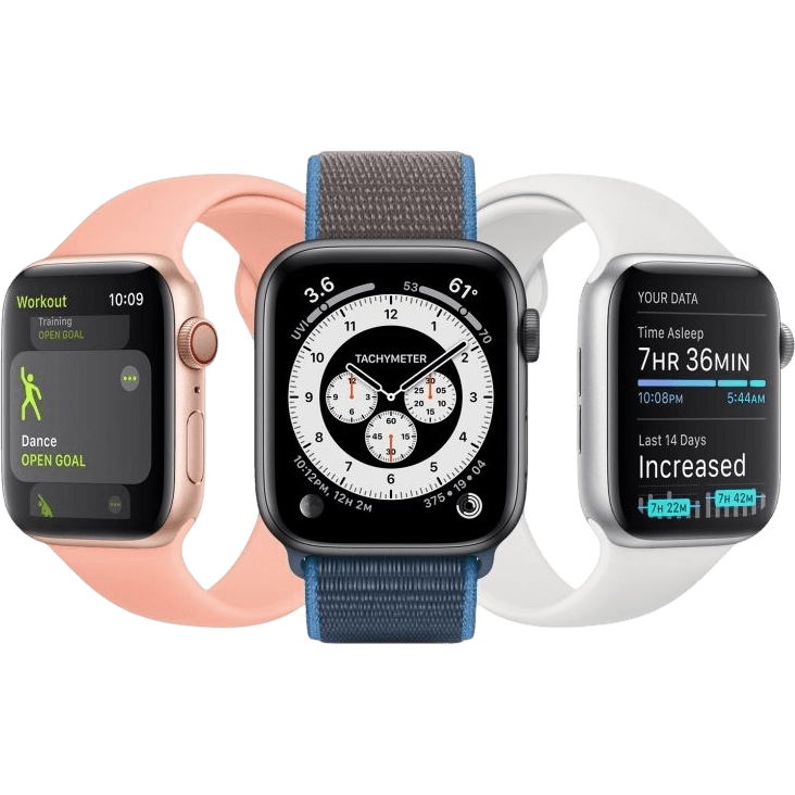 Apple Watch Series 6 (2020) | 44 mm | Grau | Wie neu | Aluminium | GPS + Cellular