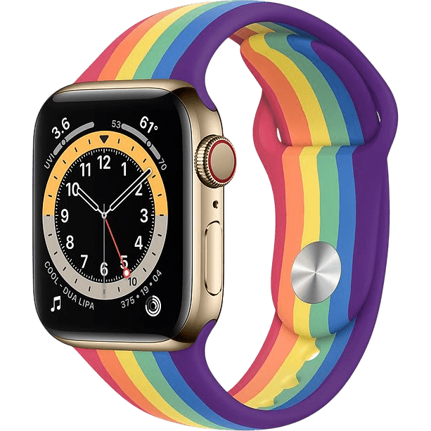 Apple Watch Series 6 (2020) | 40 mm | Gold | Wie neu | Edelstahl | GPS + Cellular